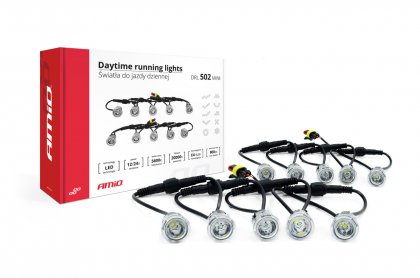 LED světla pro denní svícení NSSC DRL 502 mini