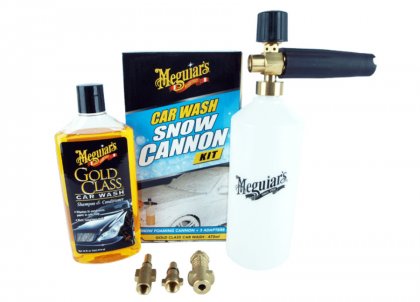 Meguiar's Car Wash Snow Cannon Kit - sada napěňovače a autošamponu Meguiar's Gold Class, 4