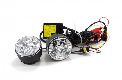 LED světla pro denní svícení NSSC DRL 510HP kulatá