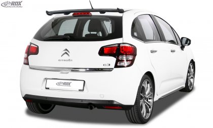 Spoiler zadní střešní RDX CITROEN C3 09-17