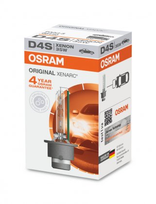 Xenonová výbojka D4S Osram Xenarc Original 85V 35W P32d-5