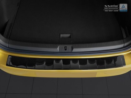 Ochranná lišta zadního nárazníku VW Golf VII 12- karbonová