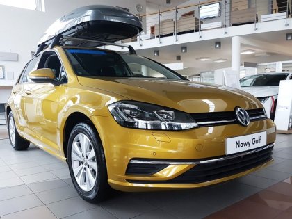 Ochranná lišta zadního nárazníku VW Golf VII 12- karbonová