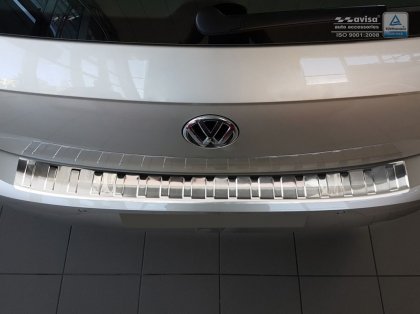 Nerezová ochranná lišta zadního nárazníku VW Polo VI 17-