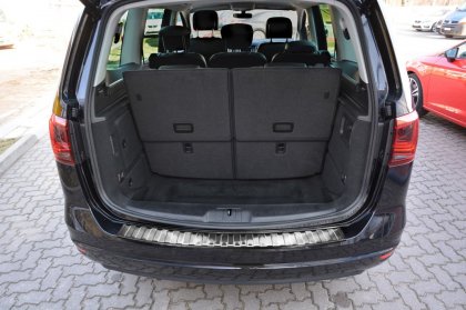 Nerezová ochranná lišta zadního nárazníku SEAT Alhambra II 10-
