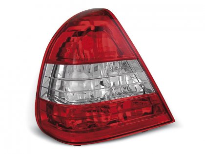 Zadní světla Mercedes-Benz W202 červená/chrom 93-00