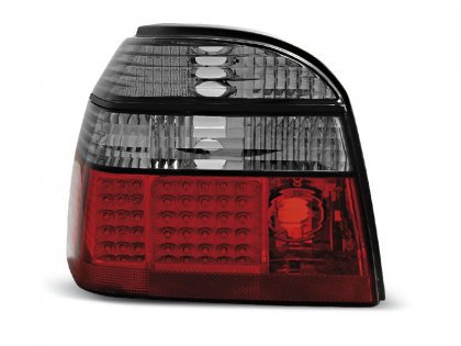 Zadní světla LED VW GOLF III / 3 91-97 červená/kouřová