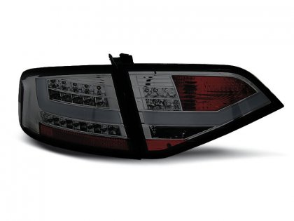 Zadní světla LED Lightbar AUDI A4 B8 08-11 kouřová