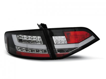 Zadní světla LED Lightbar AUDI A4 B8 08-11 černá