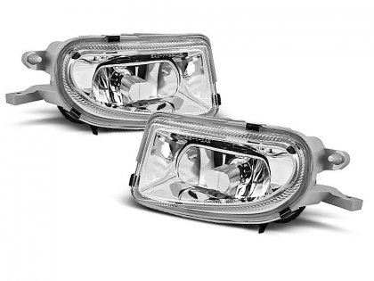 Mlhová světla přední Mercede-Benz W210/CLK/SLK chromová