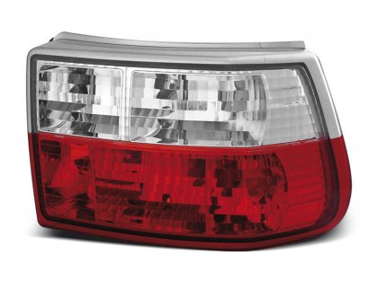 Zadní světla Opel Astra F červená/chrom krystal