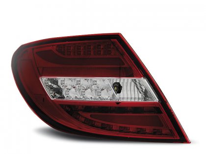 Zadní světla LED Lightbar Mercedes-Benz W204 kombi 07-11 černá/kouřová