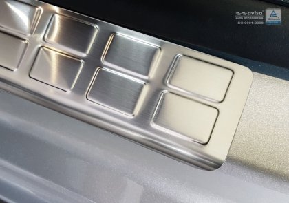 Prahové ochranné nerezové lišty Avisa Peugeot Expert III 2016- přední