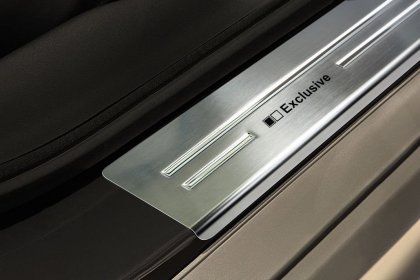 Prahové ochranné nerezové lišty Avisa Mitsubishi ASX 2010-2017 - Exclusive