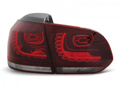 Zadní světla LED VW Golf VI / 6  červená