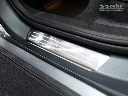 Prahové ochranné nerezové lišty Avisa Volvo V60 2018-
