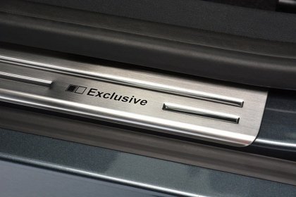 Prahové ochranné nerezové lišty Avisa Škoda Yeti 2009- Exclusive