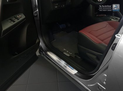 Prahové ochranné nerezové lišty Avisa Toyota C-HR , Rav4  Hybrid