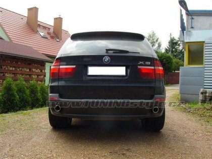 Koncovka výfuku přesná BMW X5 E53 duplex 90mm