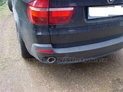 Koncovka výfuku přesná BMW X5 E53 duplex 90mm