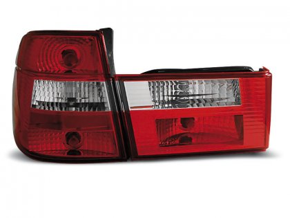Zadní světla BMW E34 Touring červená/chrom