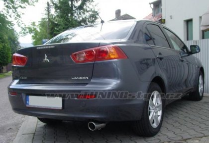 Koncovka výfuku přesná Mitsubishi Lancer 07-12 single 90mm