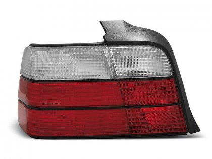 Zadní světla BMW E36 červená/bílá