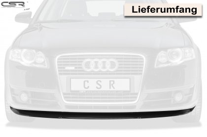 Spoiler pod přední nárazník CSR CUP - Audi A4 B7 04-08 Carbon look
