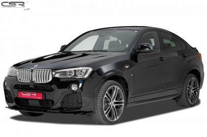 Spoiler pod přední nárazník CSR CUP -  BMW X4 černý lesk