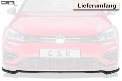 Spoiler pod přední nárazník CSR CUP - VW Golf VII R facelift