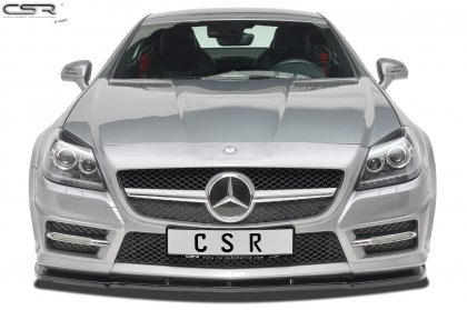 Spoiler pod přední nárazník CSR CUP - Mercedes SLK R172 černý lesk