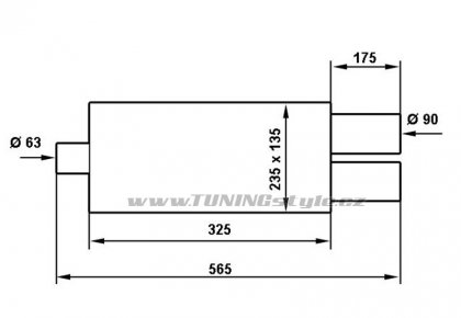 koncový díl  TurboWorks 44 2,5