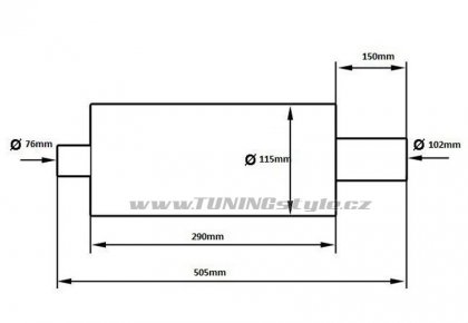 Koncový díl TurboWorks 105 3'