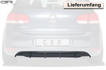 Spoiler pod zadní nárazník CSR - VW Golf 6 Hatchback