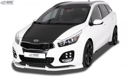 Přední spoiler pod nárazník RDX VARIO-X KIA Ceed, Ceed SW, Pro Ceed GT & GT-Line Typ JD (2015+)