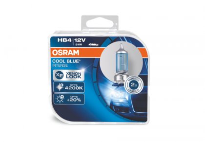 Žárovka Osram COOL BLUE Intense HB4 12V/55W DUO