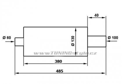 Koncový díl TurboWorks XTM-23 2,5