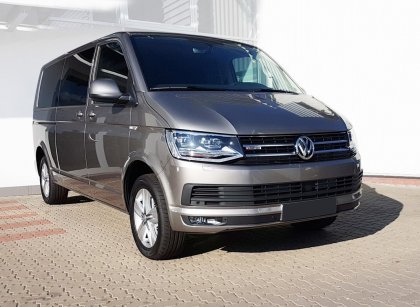 Hliníková ochranná lišta zadního nárazníku VW Transporter T6 15- 