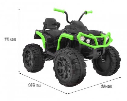 Quad ATV Black And Green