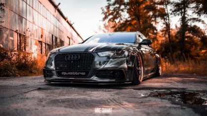 Wide Body Audi S6 C7 Avant + sada karbonových splitterů