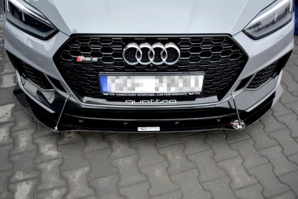 Spojler pod přední nárazník Racing lipa V.1 Audi RS5 F5 Coupe / Sportback