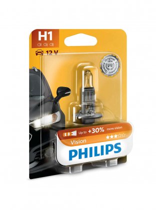 Žárovka Philips H1 Vision Premium 12258PRB1