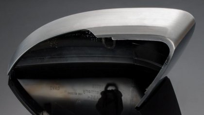 Kryty zrcátek Škoda Superb Mk3 Matný broušený chrom