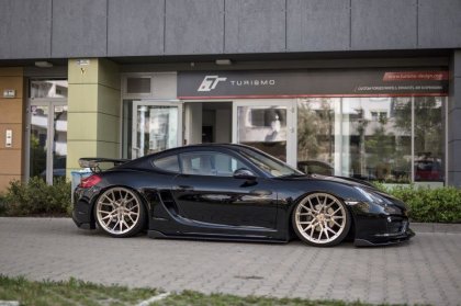 Prahové lišty Porsche Cayman Mk2 981 Coupe 2012-