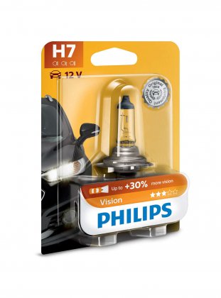 Žárovka Philips H7 Vision 12972PRB1