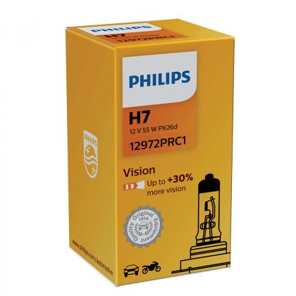 Žárovka Philips H7 Vision 12972PRC1