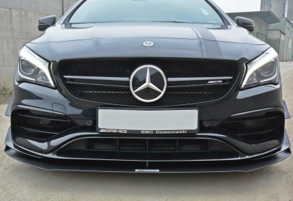 Spojler pod nárazník lipa Maxton V.1 - Mercedes CLA A45 AMG C117 Facelift 2017-