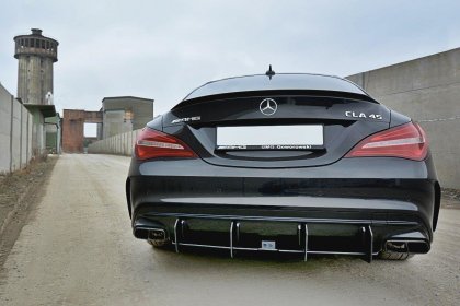 Difuzor zadního nárazníku V.2 Mercedes CLA A45 AMG C117 Facelift 2017-