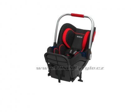 Autosedačka dětská SPARCO F300i ISOFIX GRUPA 0 ( 0-13kg ) červená