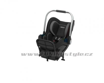 Autosedačka dětská SPARCO F300i ISOFIX GRUPA 0 ( 0-13kg ) šedá